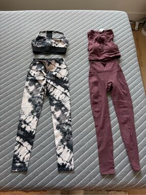 Noli Yoga & Gym Shark Bundle - Sports Bra & High-Waist Legging Set